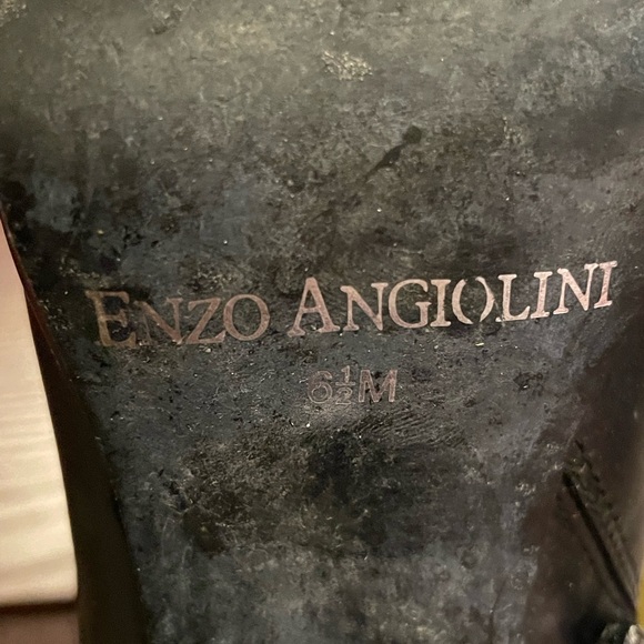 Beautiful black leather Enzo Angiolini boots , 36.5 M. - Picture 6 of 10